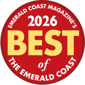 Voted 2026 Best of the Emerald Coast — Emerald Coast Magazine